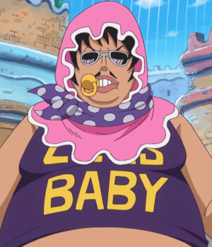 Senor Pink (One Piece) AI voice text to speech and AI music cover generator